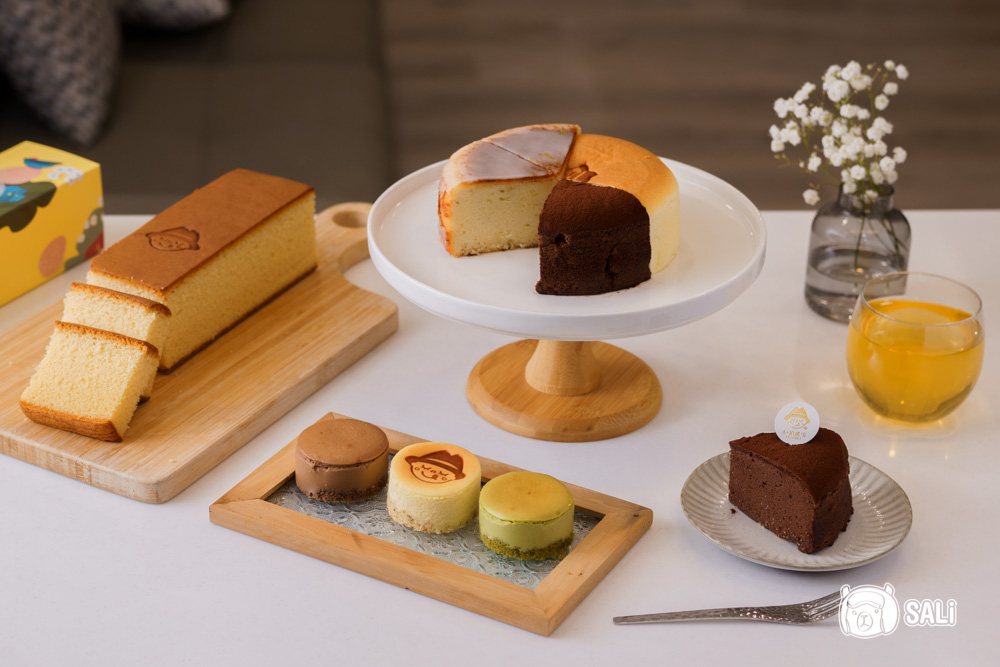 阿薛甜甜｜超人氣彌月蛋糕，北海道舒芙蕾起士、試吃限定三拼六吋蛋糕、還有長崎甜甜