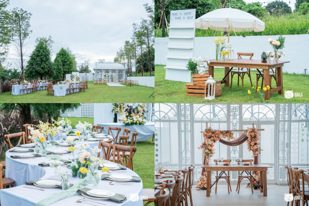 諾lofte莊園 台中戶外婚宴新場地|歐式玻璃屋 × 400坪草皮 × 落羽松步道,夢幻婚禮新選擇 - 莎笠,小日子