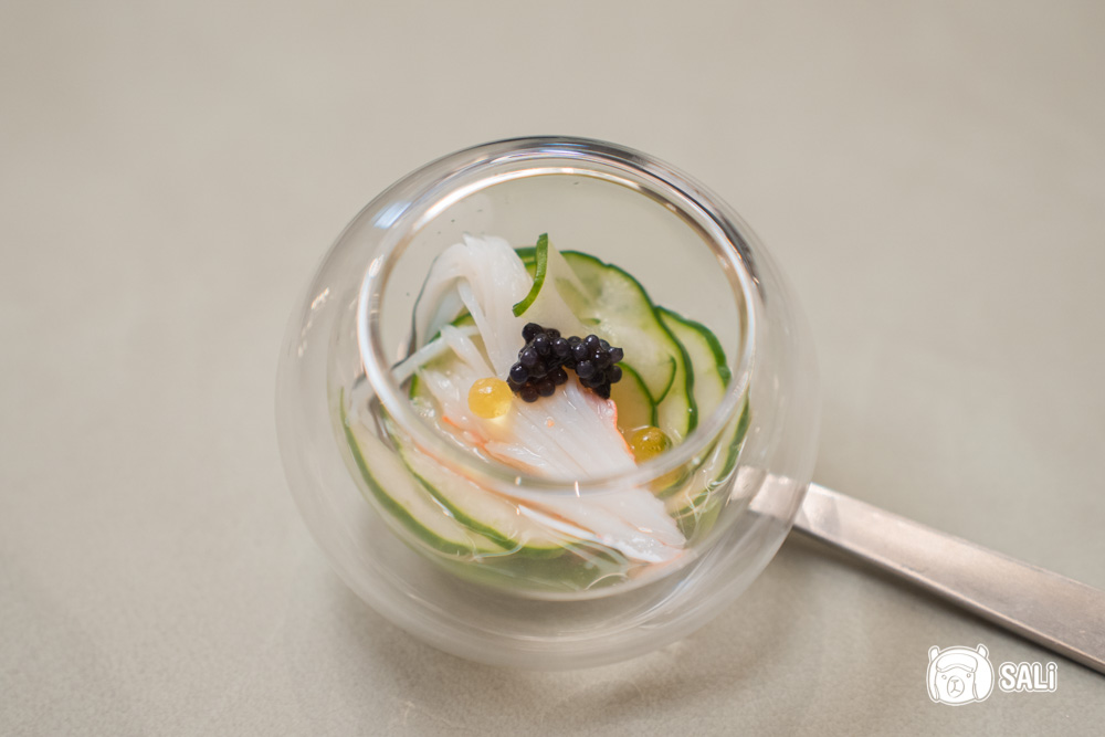 夏登鐵板燒前菜｜梅子醋凍清爽開胃