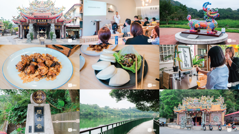 南投鹿谷半日遊｜鳳凰山寺・田媽媽小半天・開山廟・麒麟潭，一場茶香與風土的小旅行