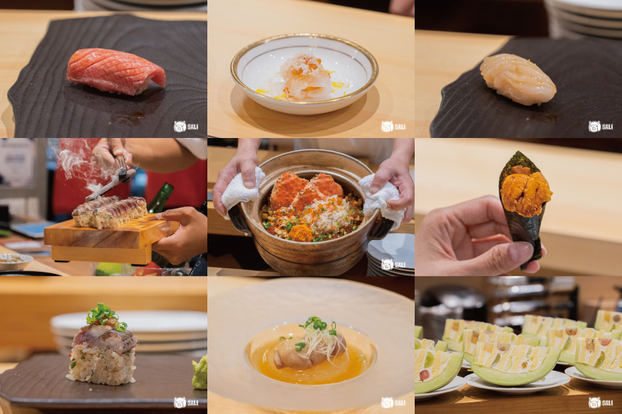 台中北屯鮨初割烹 預約制板前無菜單日料 1980元起，生熟料理穿插打造多層次風味