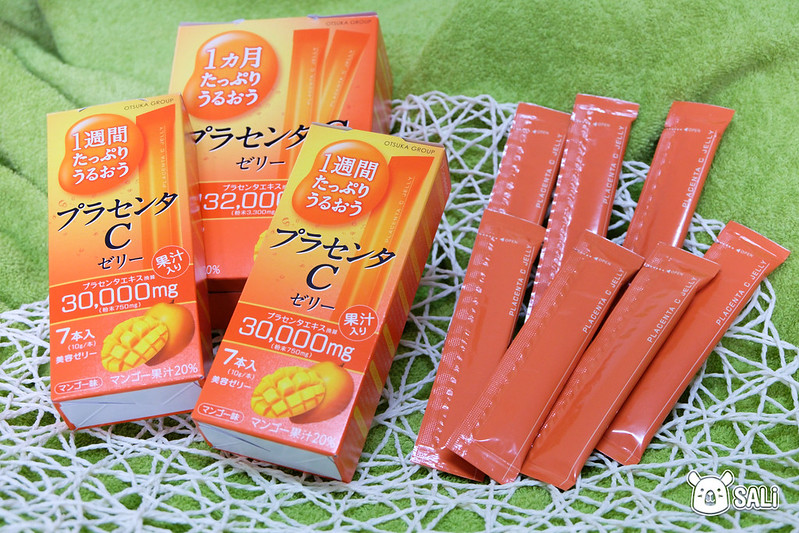 日本大塚美Ｃ凍｜充滿熱帶風情的香甜芒果口味，原來膠原蛋白補充品可以那麼好吃，整個深得我心～